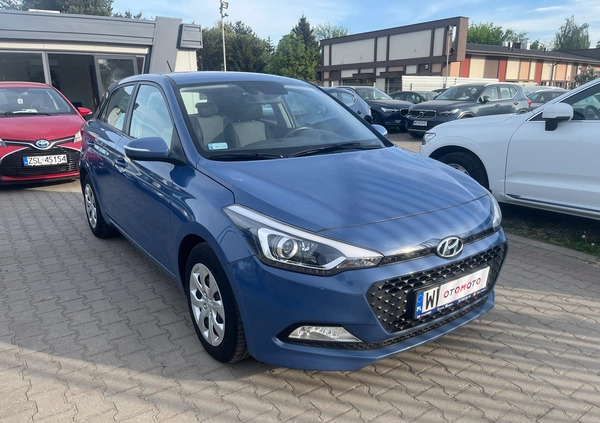 Hyundai i20 cena 43900 przebieg: 71000, rok produkcji 2018 z Warszawa małe 79